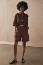 Sancia Delphi Shorts - Cinnamon