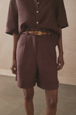 Sancia Delphi Shorts - Cinnamon