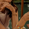 Mishky Coral Sun Bracelet - Multi/Gold