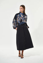Dea Kudibal NITADEA Silk Blouse - Alepidia Blue