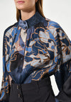 Dea Kudibal NITADEA Silk Blouse - Alepidia Blue