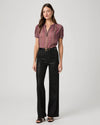 Paige Anessa 31 Jean - Black Fog Luxe Coating
