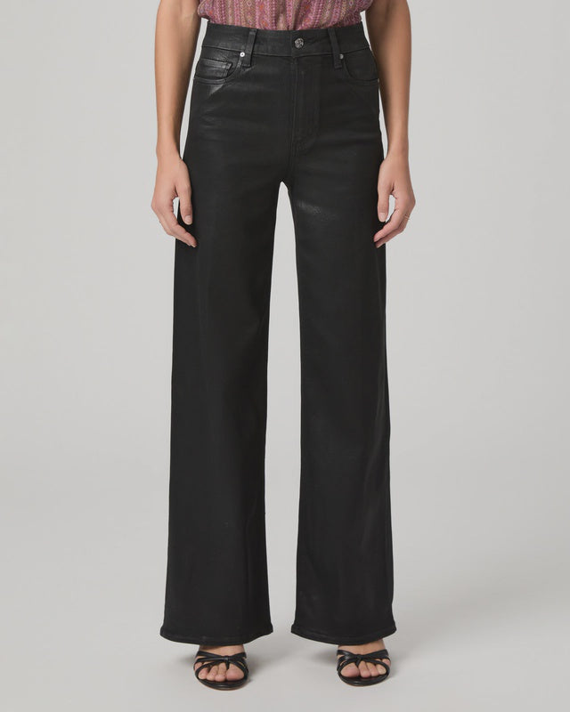 Paige Anessa 31 Jean - Black Fog Luxe Coating