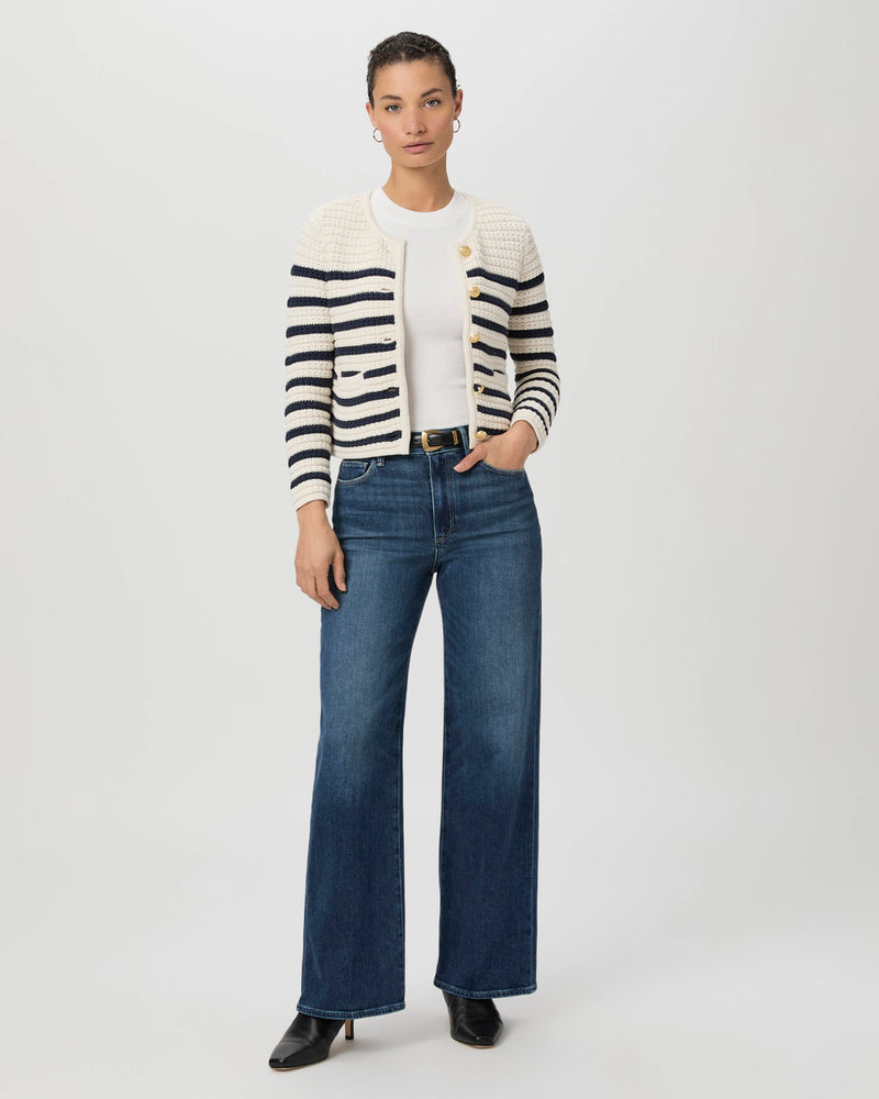 Paige Anessa Seamed Beltloops Jeans - Allusion