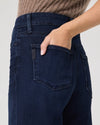 Paige Anessa Reverse Seamed Beltloops Wide Leg Jean - Bespoke