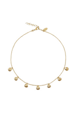 Caroline Svedbom Petite Shell Choker Necklace - Gold
