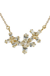 Caroline Svedbom Multi Star Necklace Gold - Crystal