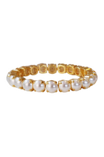 Caroline Svedbom Gia Stud Bracelet - Pearl