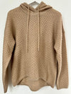 Malej Cable Hooded Knit - Cream