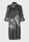 Dea Kudibal KAMILLESDEA Silk Shirt Dress - Alepidia Blue