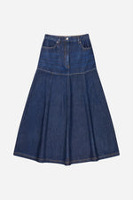 Munthe Tuxya Skirt - Indigo