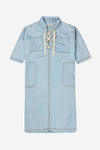 Munthe Festina Denim Dress - Blue