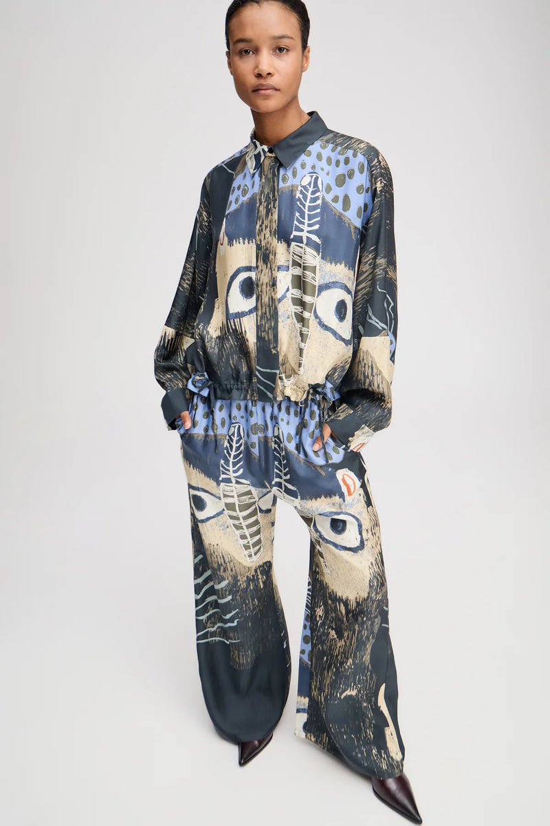 Munthe Loasta Top - Black Print