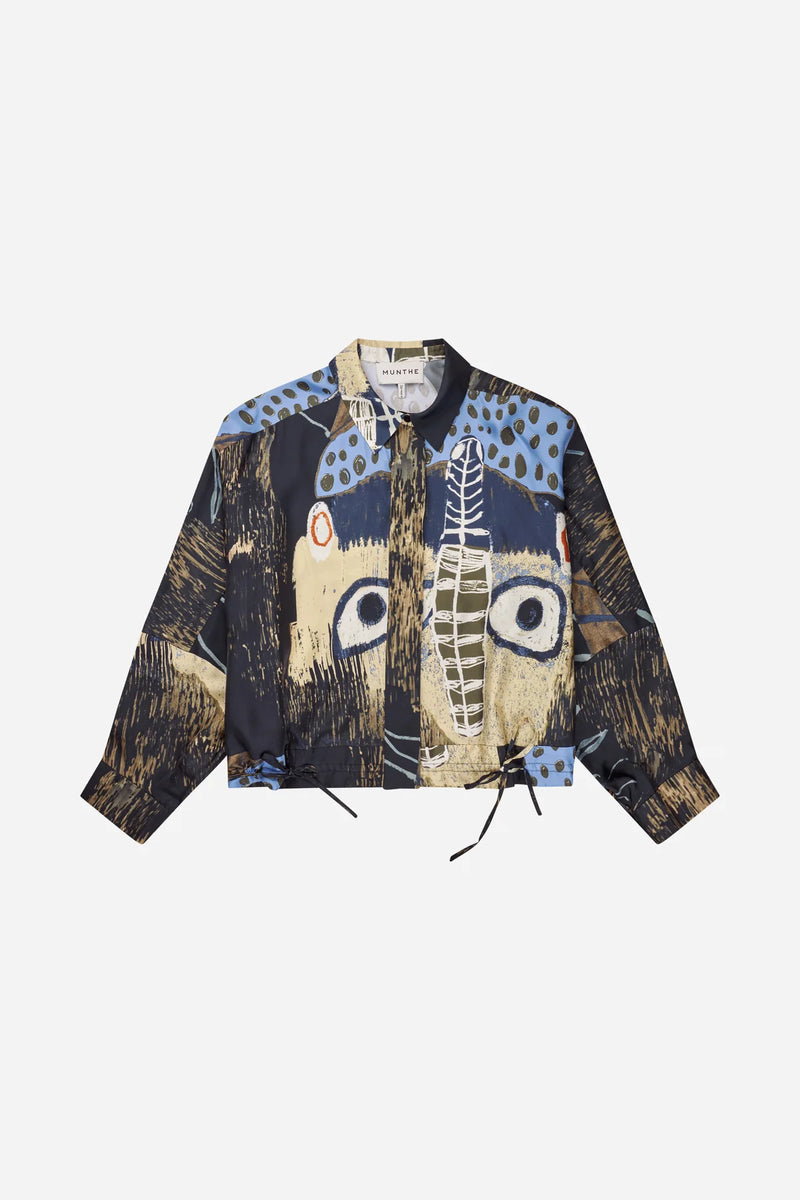 Munthe Loasta Top - Black Print