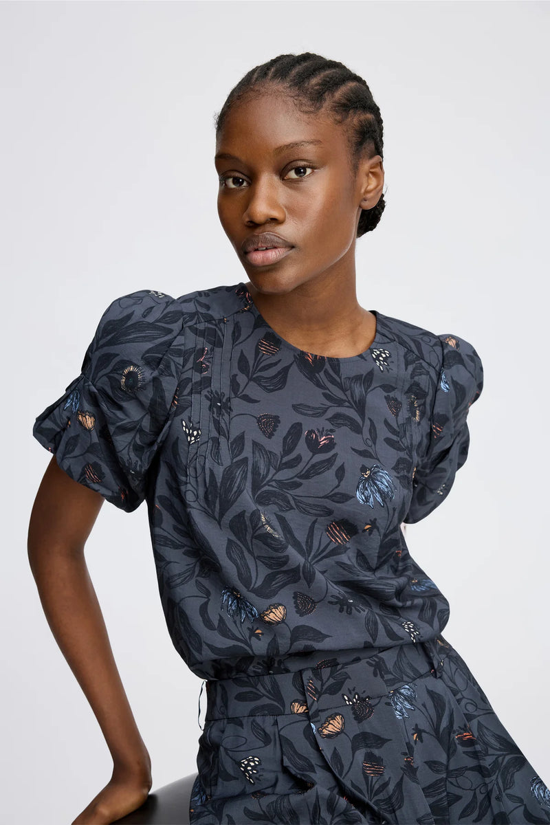 Munthe Lustanna Top - Charcoal