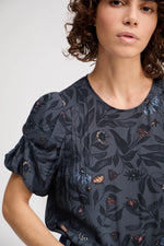 Munthe Lustanna Top - Charcoal