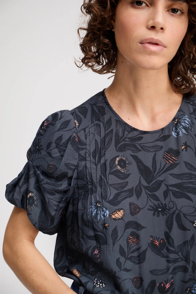 Munthe Lustanna Top - Charcoal