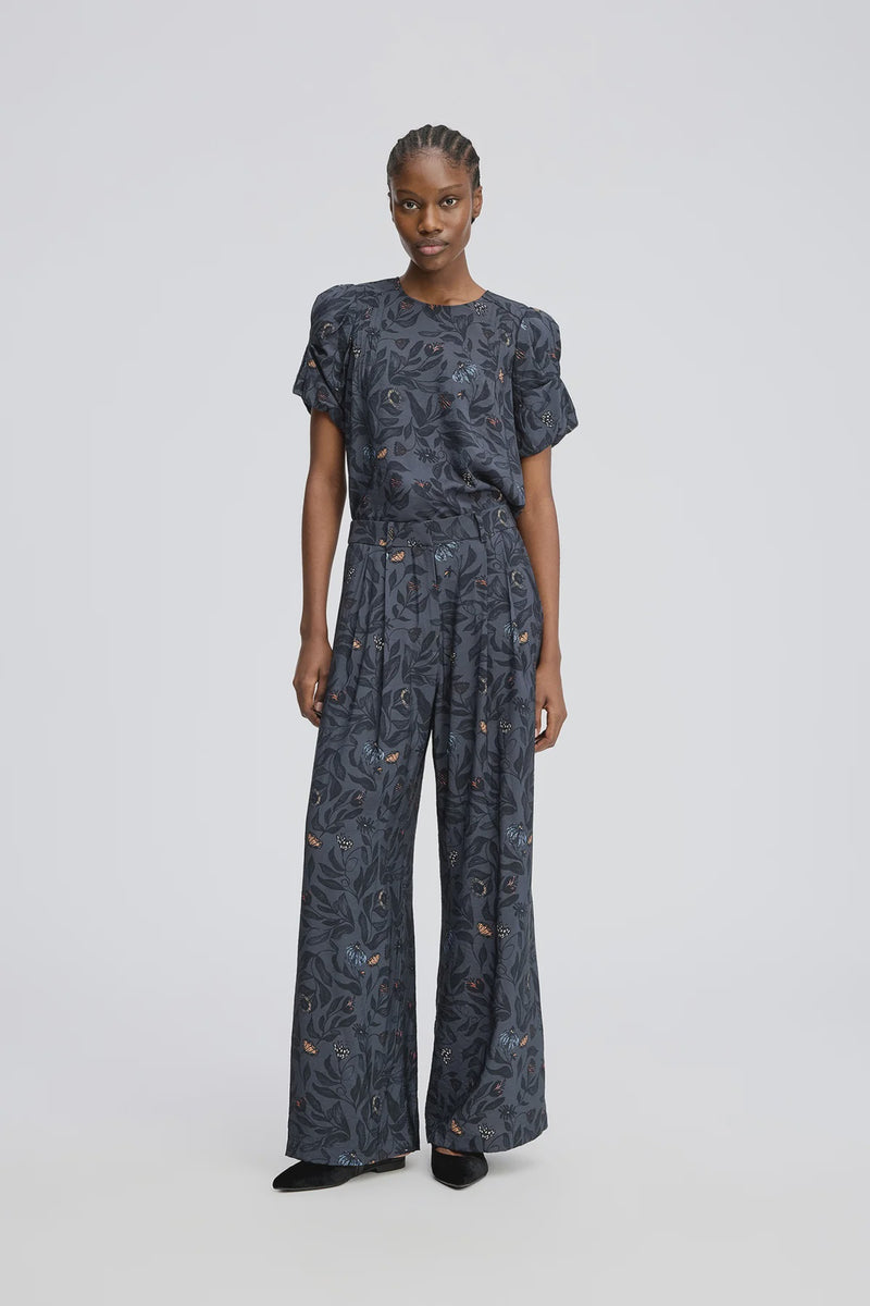 Munthe Lustanna Top - Charcoal