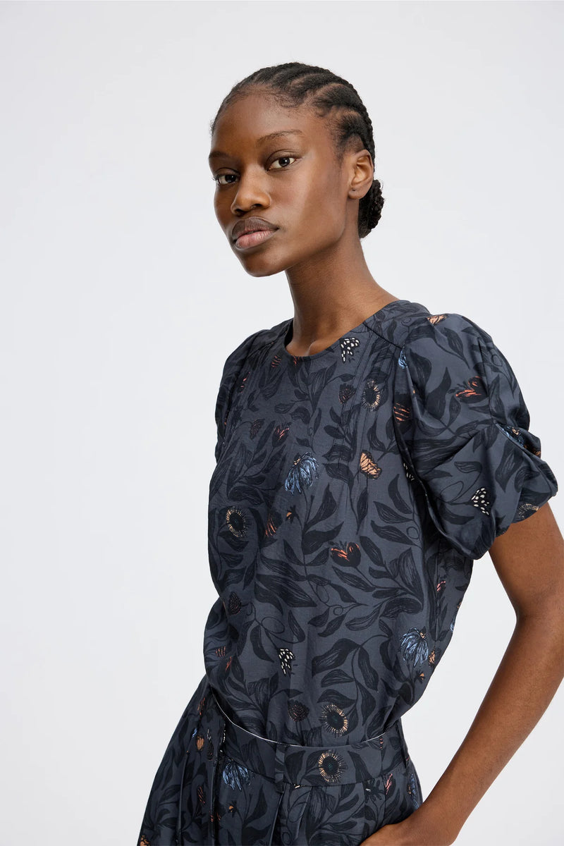 Munthe Lustanna Top - Charcoal