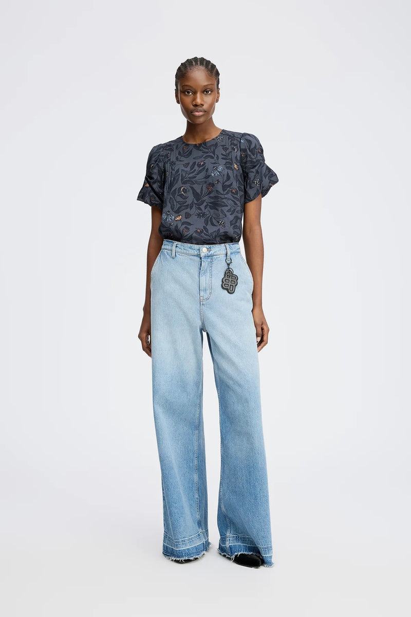Munthe Lustanna Top - Charcoal