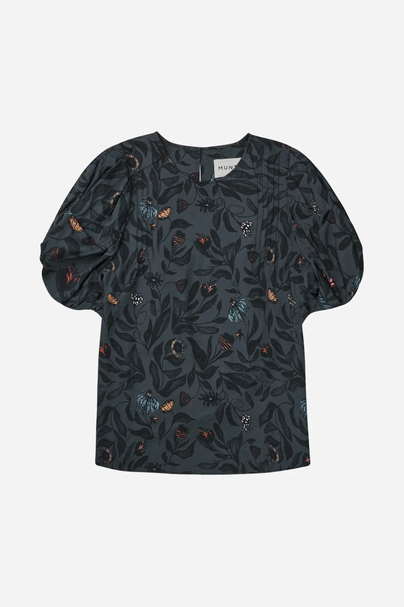 Munthe Lustanna Top - Charcoal