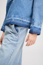 Munthe Luxa Top - Light Blue