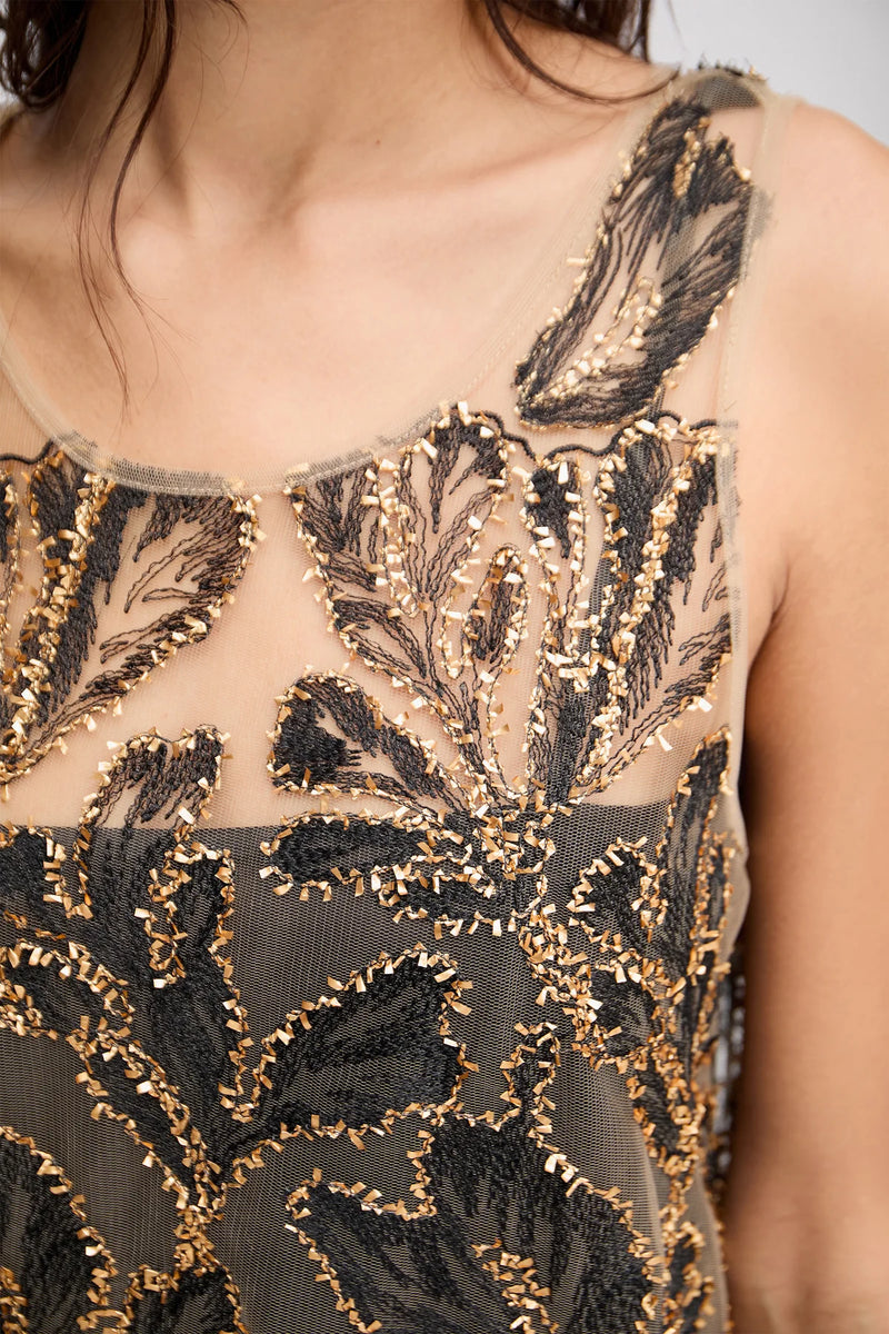 Munthe Lazo Dress - Gold