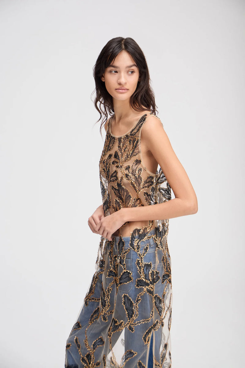 Munthe Lazo Dress - Gold