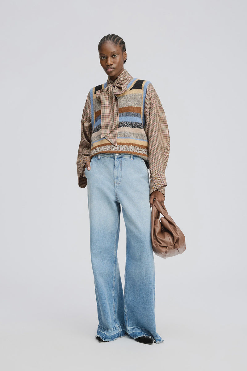 Munthe Lytti Knit Vest - Mix