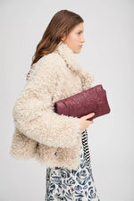 Munthe Foluke Leather Bag - Bordeaux