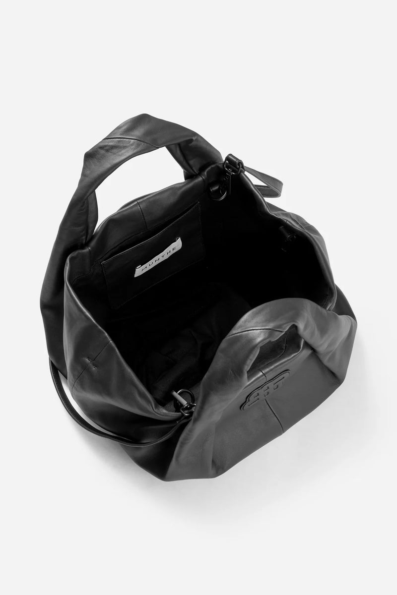 Munthe Lix Leather Bag - Black