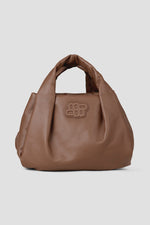 Munthe Lix Leather Bag - Brown
