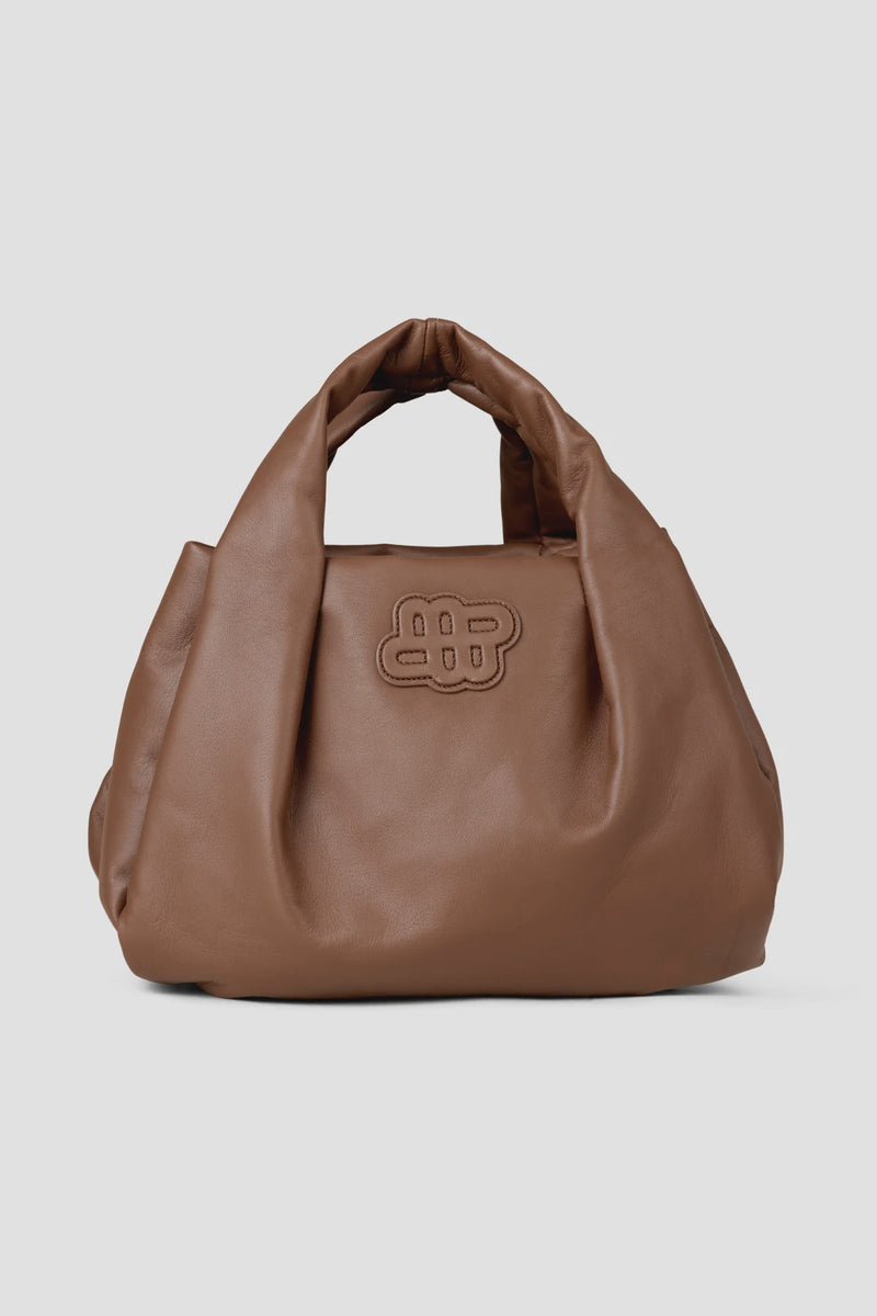 Munthe Lix Leather Bag - Brown