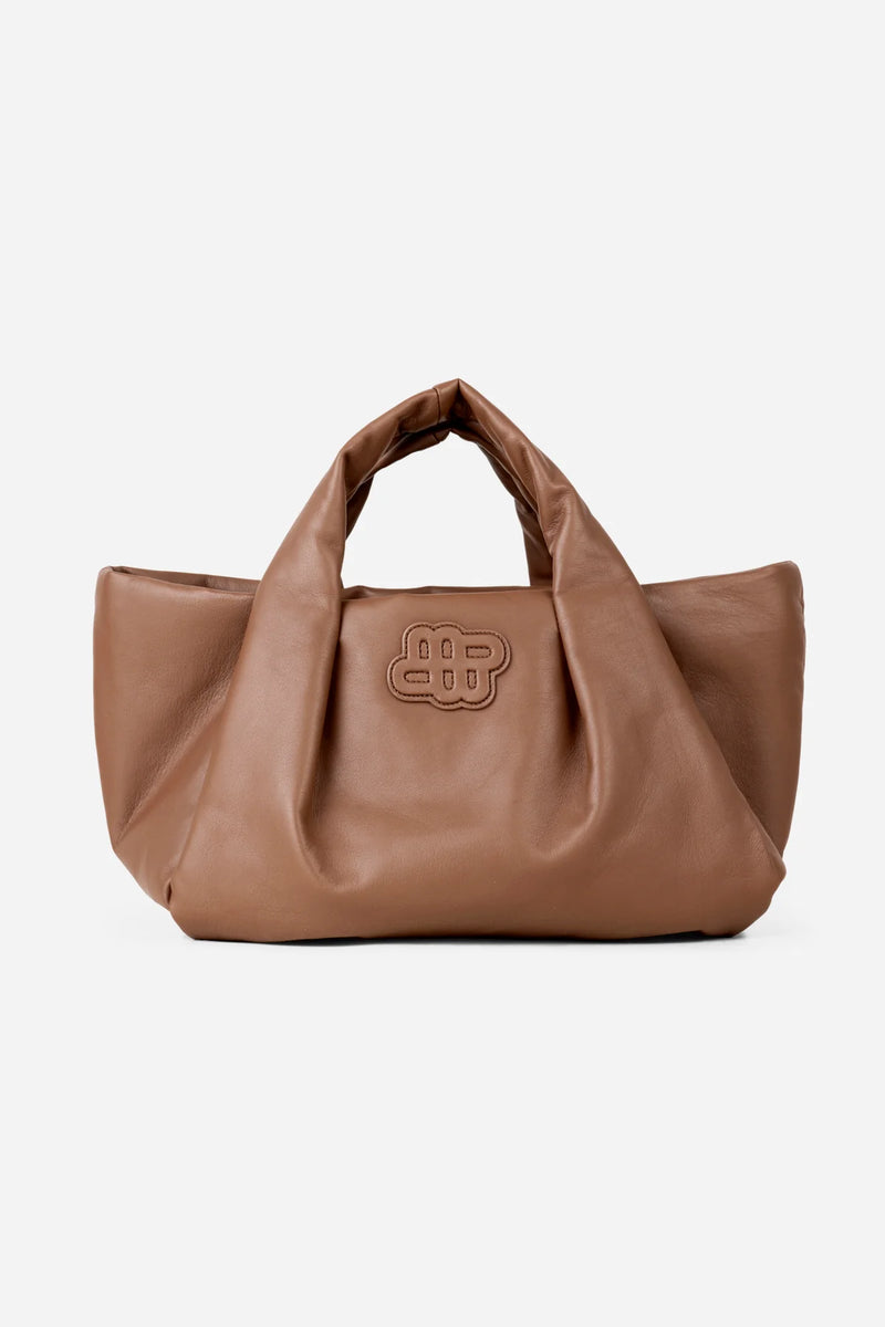 Munthe Lix Leather Bag - Brown