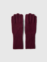 Selected Cille Cashmere Blend Gloves - Fig