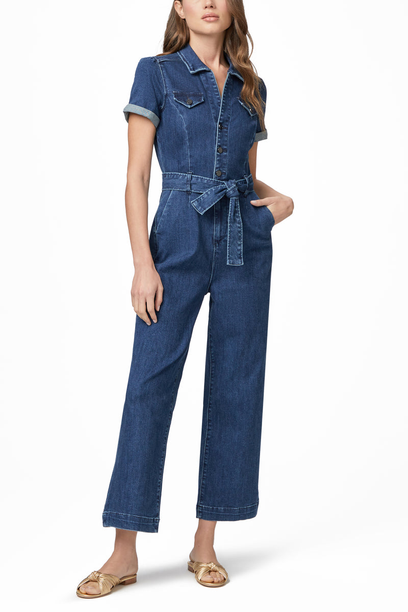 Paige Anessa Puff SS Jumpsuit - Jelina