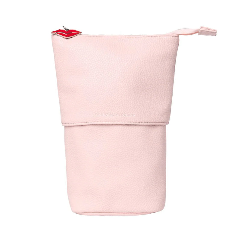 Donna May London Stand & Store Makeup Brush Case - Pink Adjustable & Travel-Friendly