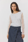 Levete Room Imporia 2 Blouse - Grey