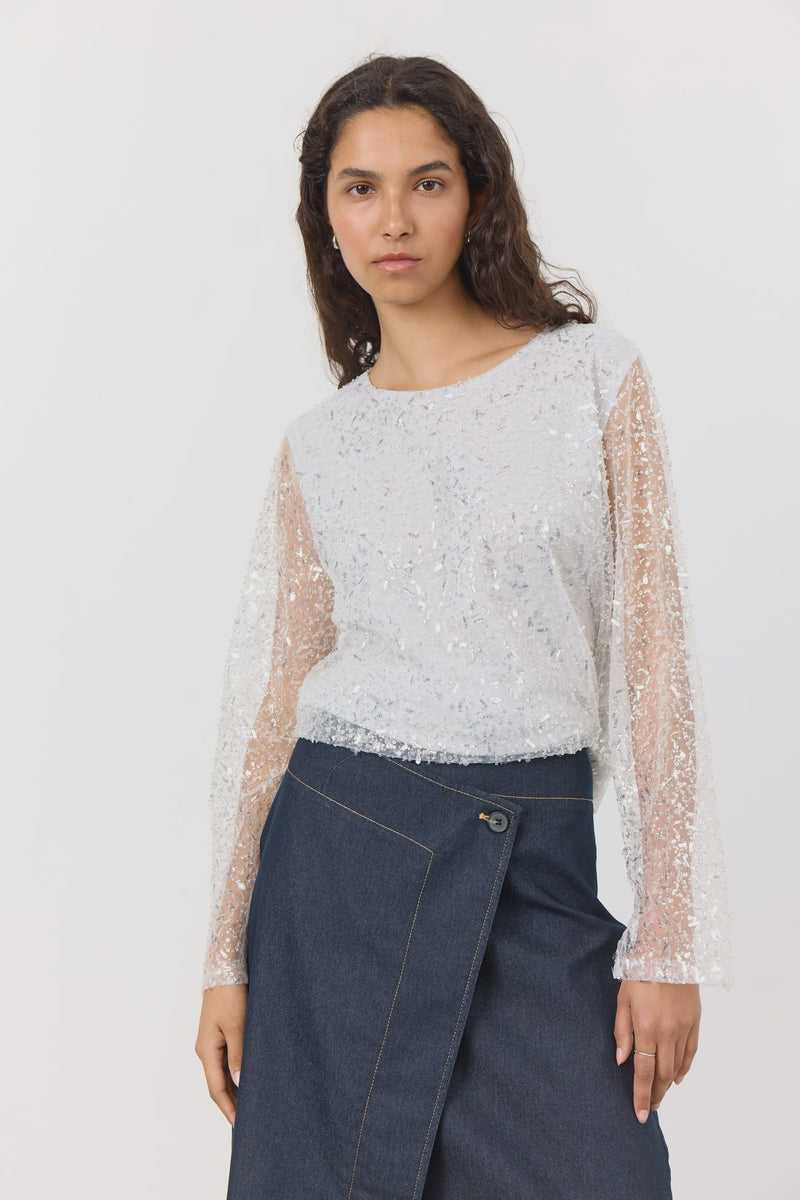 Levete Room Imporia 2 Blouse - Grey