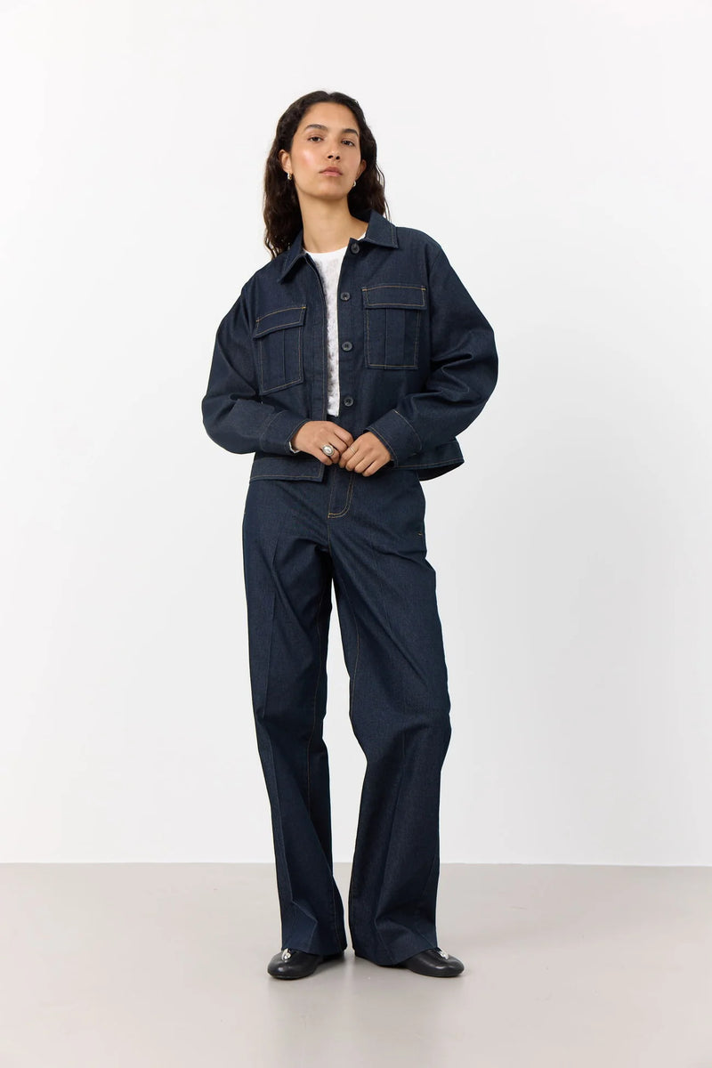 Levete Room Inez 2 Jacket - Dark Denim