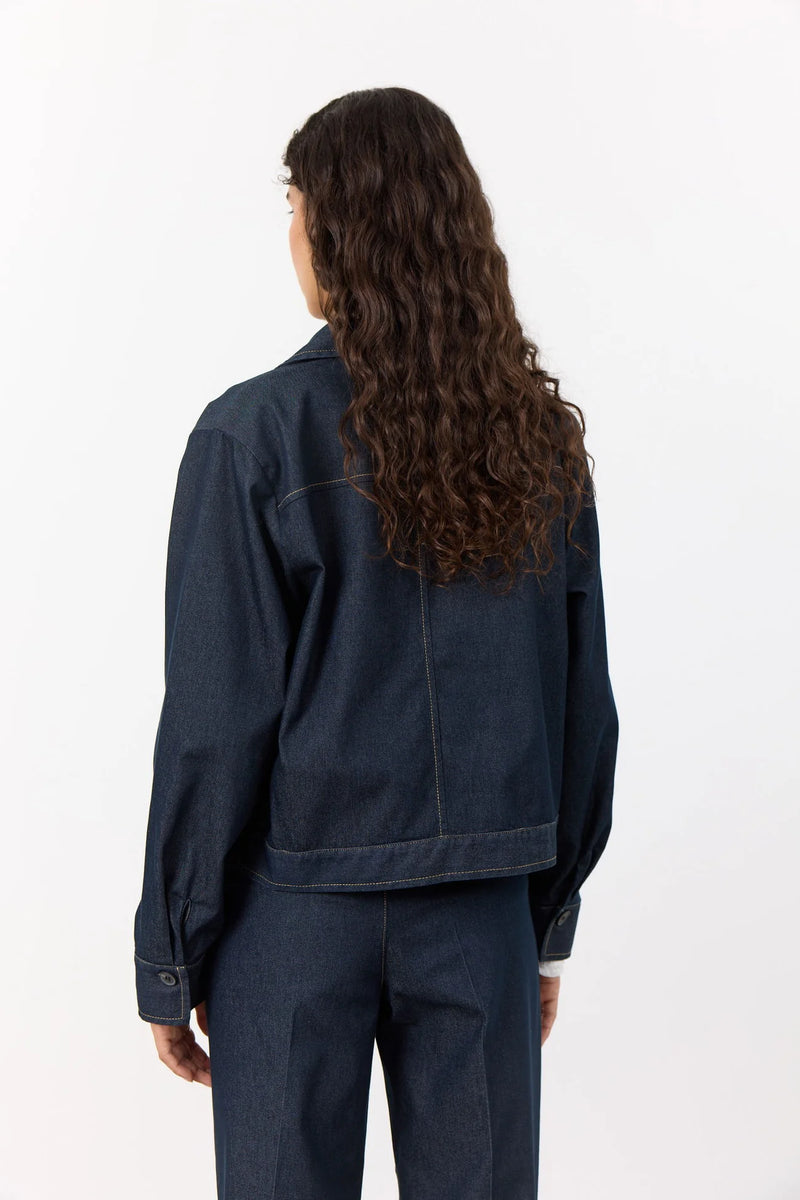 Levete Room Inez 2 Jacket - Dark Denim