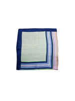 Black Colour Romina Mini Scarf - Blue Multi