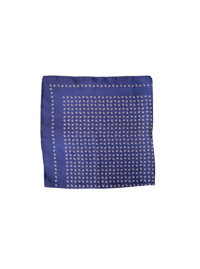 Black Colour Meira Mini Scarf - Blue
