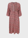 Black Colour Luna Raglan Dress - Powder Tulip