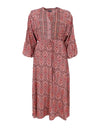 Black Colour Luna Raglan Dress - Powder Tulip