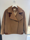 Malej Short Oversized Jacket - Camel