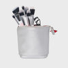 Donna May London Stand & Store Makeup Brush Case - Silver