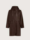 Varley Kirsten Rain Coat - Dark Truffle