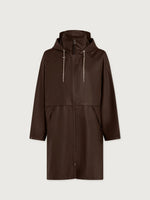 Varley Kirsten Rain Coat - Dark Truffle