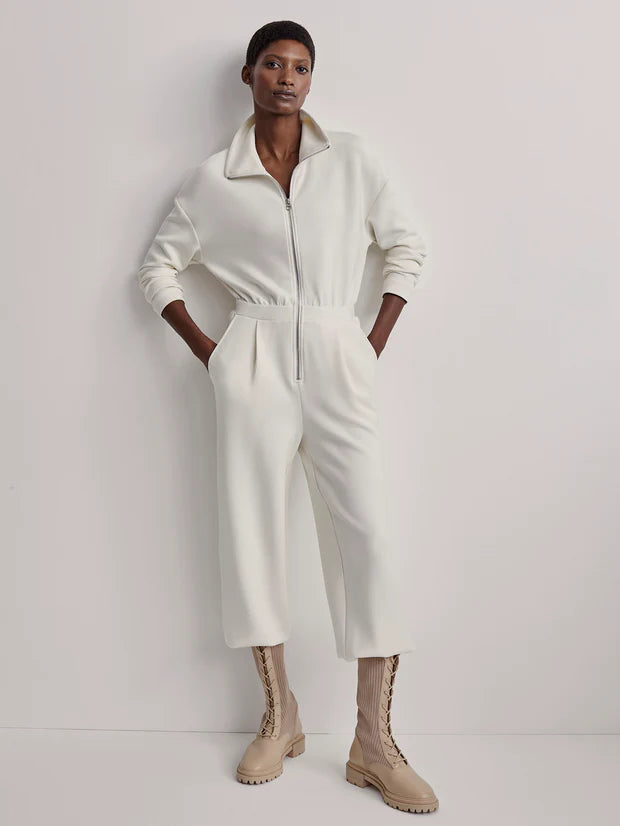 Varley Jessie Jumpsuit - Ivory Marl